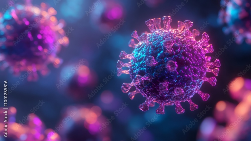 Vibrant Coronavirus Structure Vibrant Coronavirus Structure