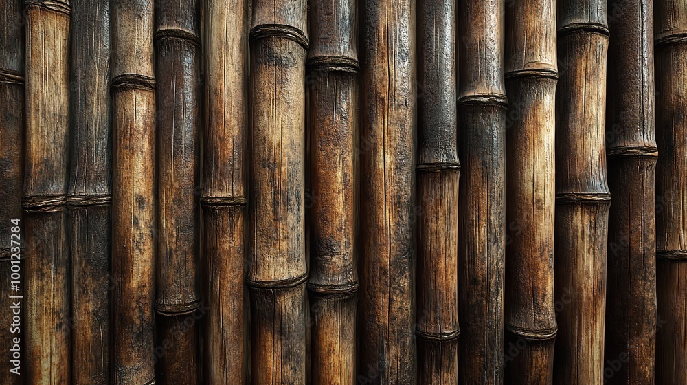 Bamboo Trunks Texture For Background Created Using Artificial Intelligence Bamboo Trunks Texture For Background Created Using Artificial Intelligence