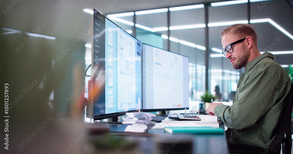 © Andrey Popov - Digital Electronic Bill And Accountant E Invoice