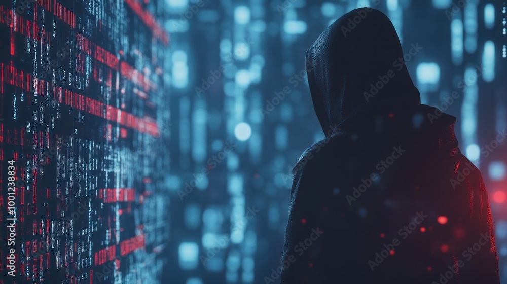 Mysterious Hacker in Cyberspace Mysterious Hacker in Cyberspace