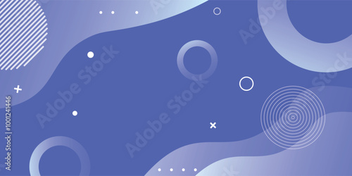 Abstract blue background. Vector illustration