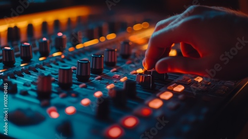 Dynamic Mixing Console in Action