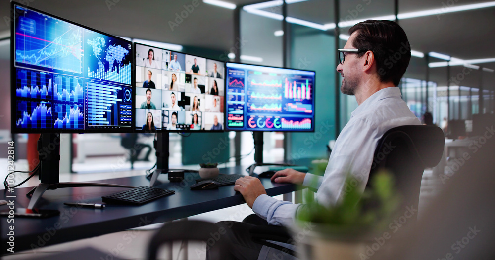 Staff Training Online Business Video Conference Staff Training Online Business Video Conference
