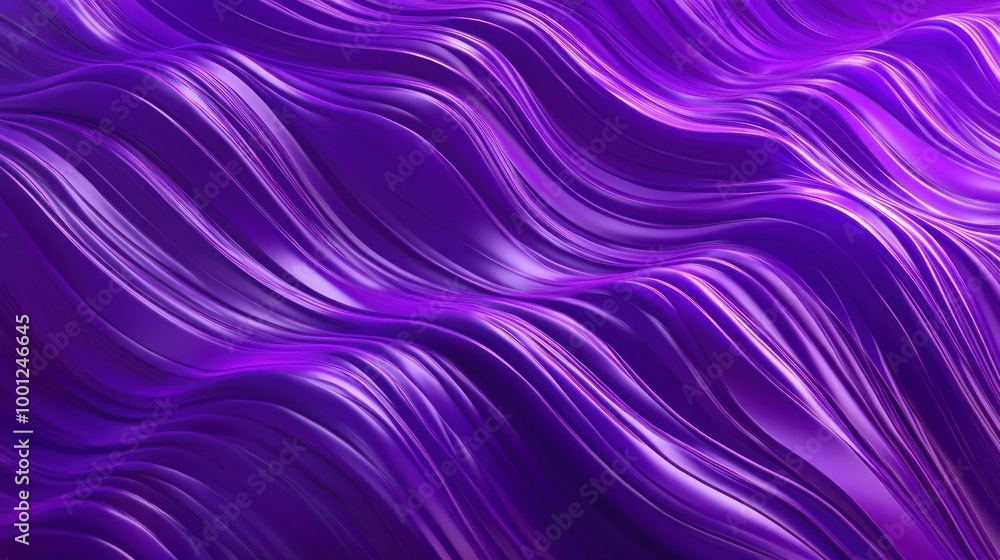Abstract Purple Wavy Lines Abstract Purple Wavy Lines