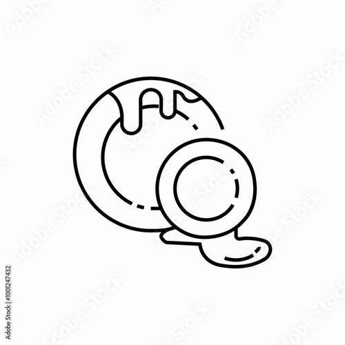 dirty dishes icon sign vector