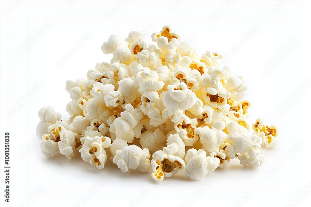 Crispy popcorn piled high, perfect for snacking and sharing joy Crispy popcorn piled high, perfect for snacking and sharing joy