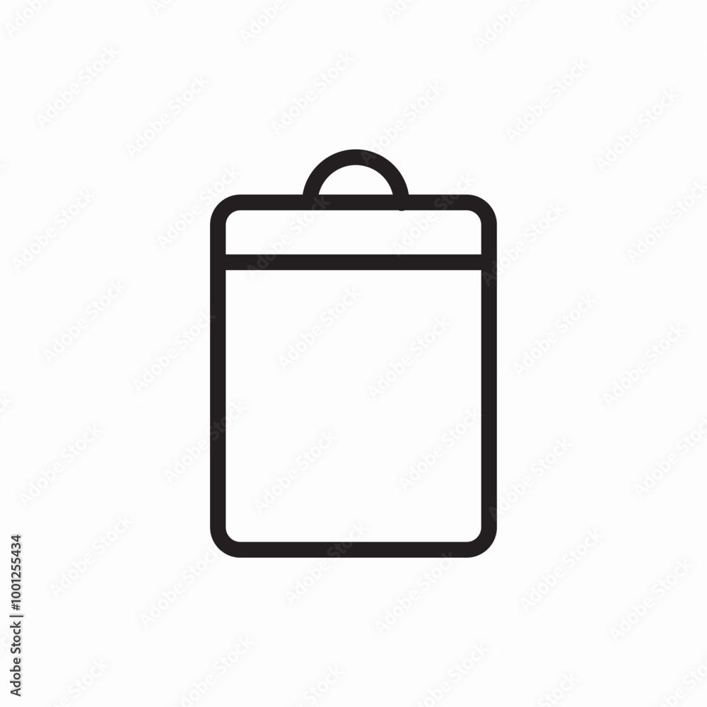 simple pot briefcase icon sign vector simple pot briefcase icon sign vector