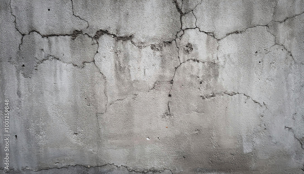 Obraz premium Cracked Concrete Wall Texture