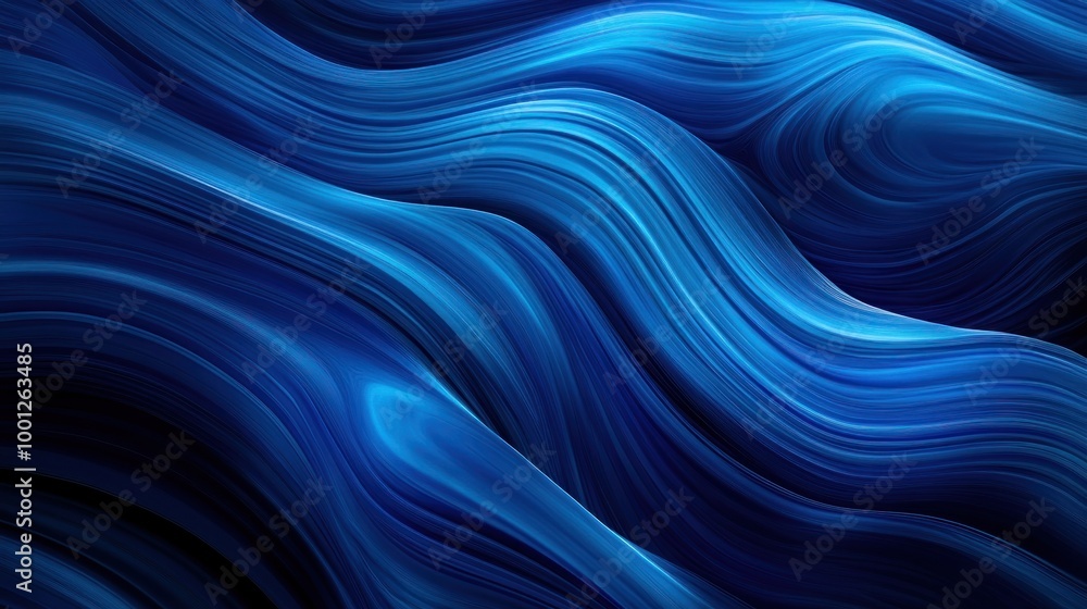 Abstract Blue Swirls Abstract Blue Swirls