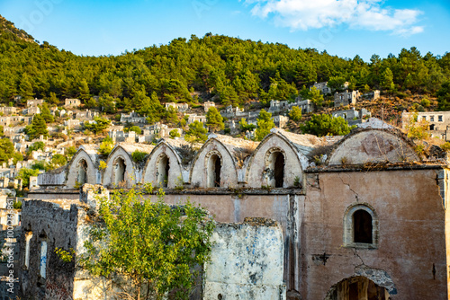 abandoned town fethiye Türkiye