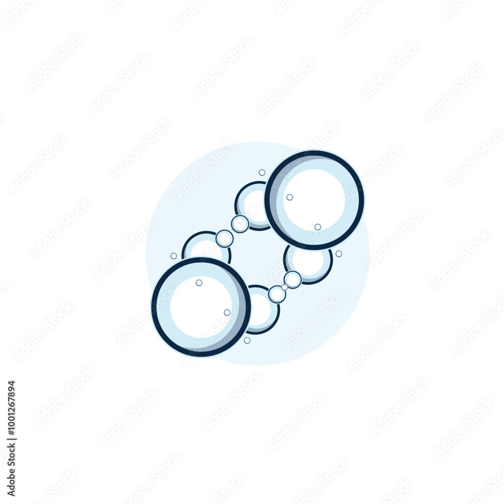 bubble logo icon vector template bubble logo icon vector template