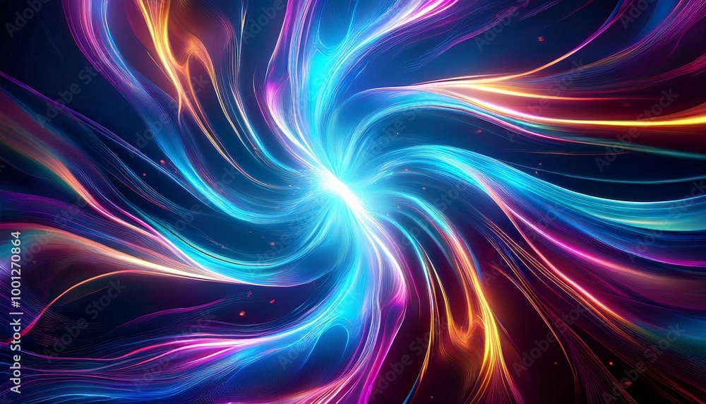 Glowing plasma background Glowing plasma background