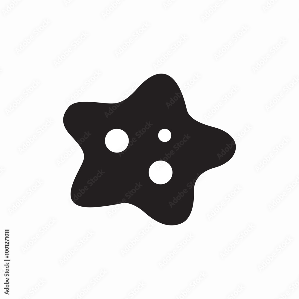 star cookie icon sign vector star cookie icon sign vector