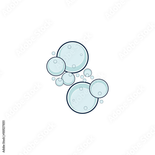 Wallpaper Mural bubble logo icon vector template Torontodigital.ca