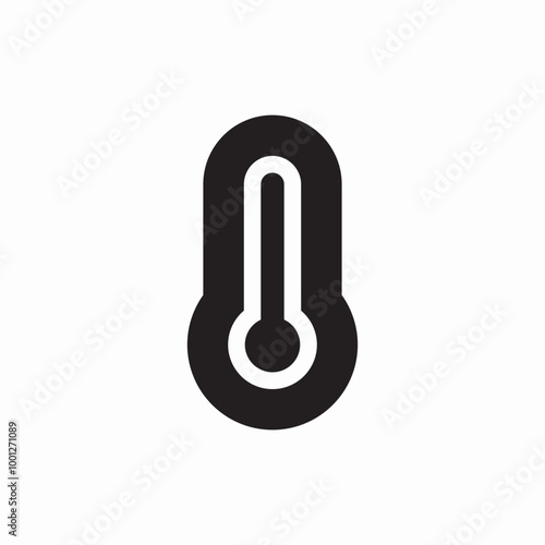 thermometer high temperature icon sign vector