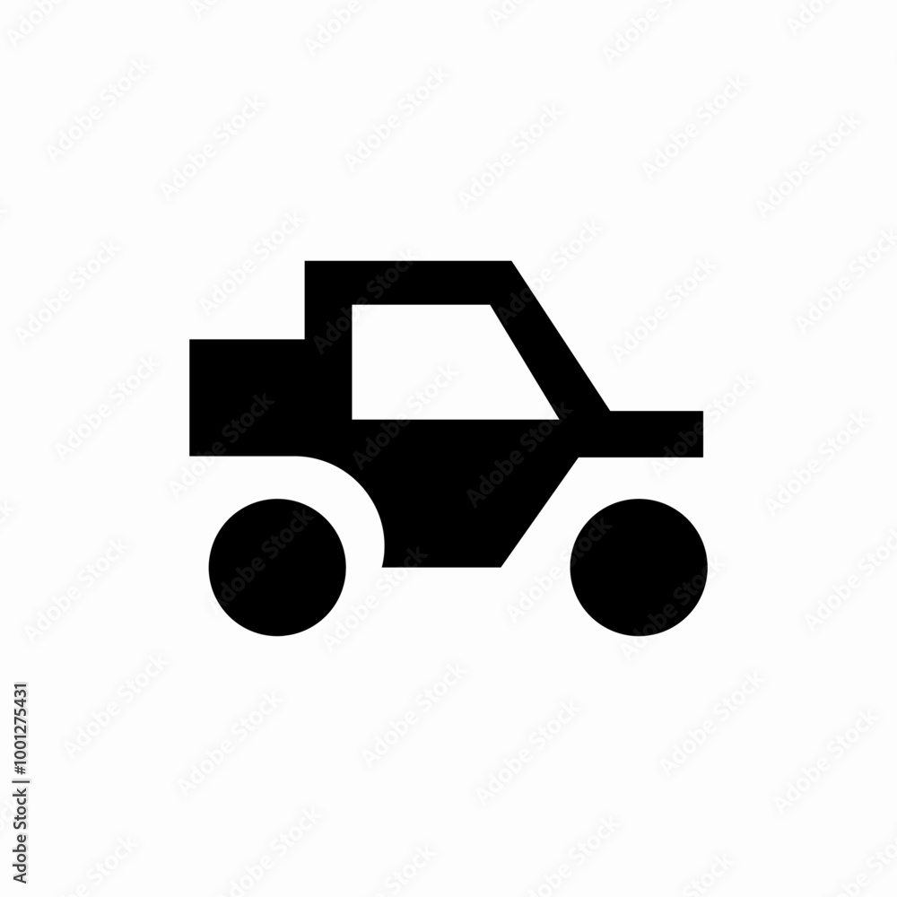 filled car icon sign vector filled car icon sign vector
