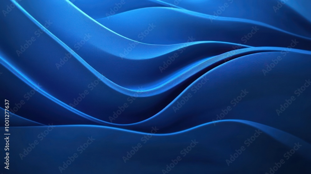 Abstract Blue Waves Abstract Blue Waves