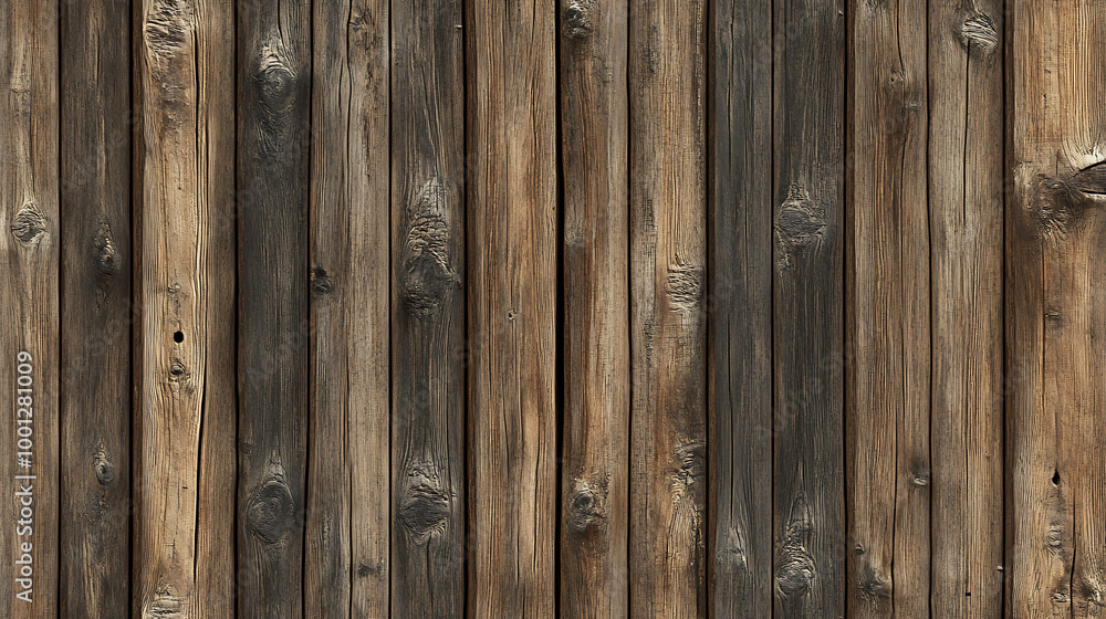 A close-up of a weathered wooden fence. A close-up of a weathered wooden fence.