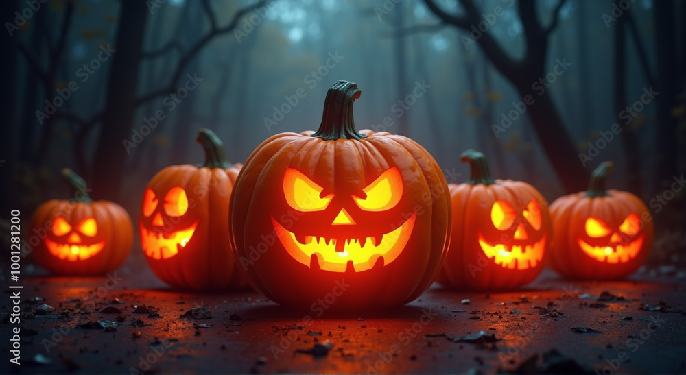 halloween pumpkin on the background halloween pumpkin on the background