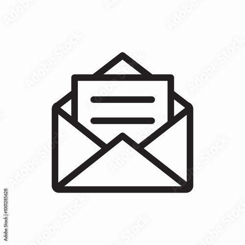 send message mail icon sign vector