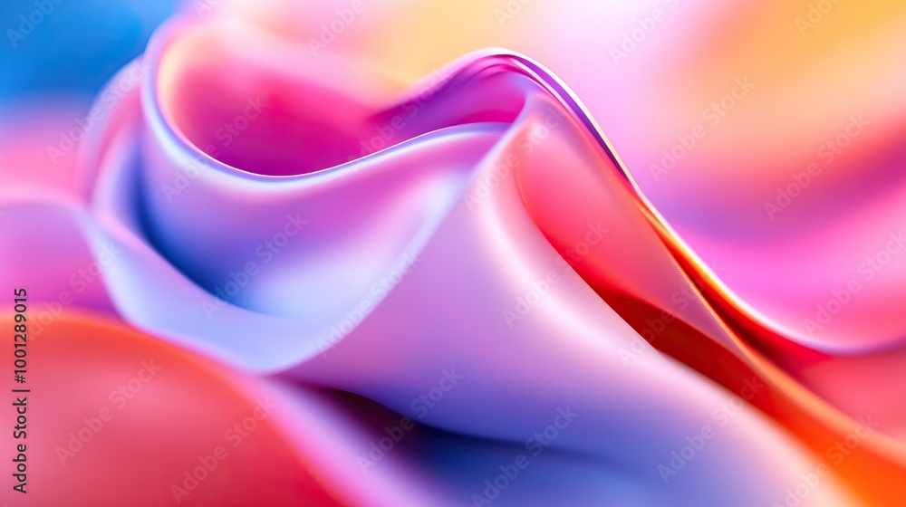 custom made wallpaper toronto digitalA vibrant and textured wave of colorful fabric creating an abstract visual of flowing patterns and hues.