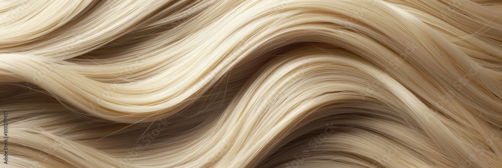Abstract wavy pattern of blonde hair. Light and airy texture. Abstract wavy pattern of blonde hair. Light and airy texture.