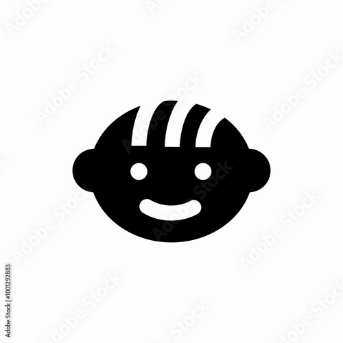 happy child icon sign vector