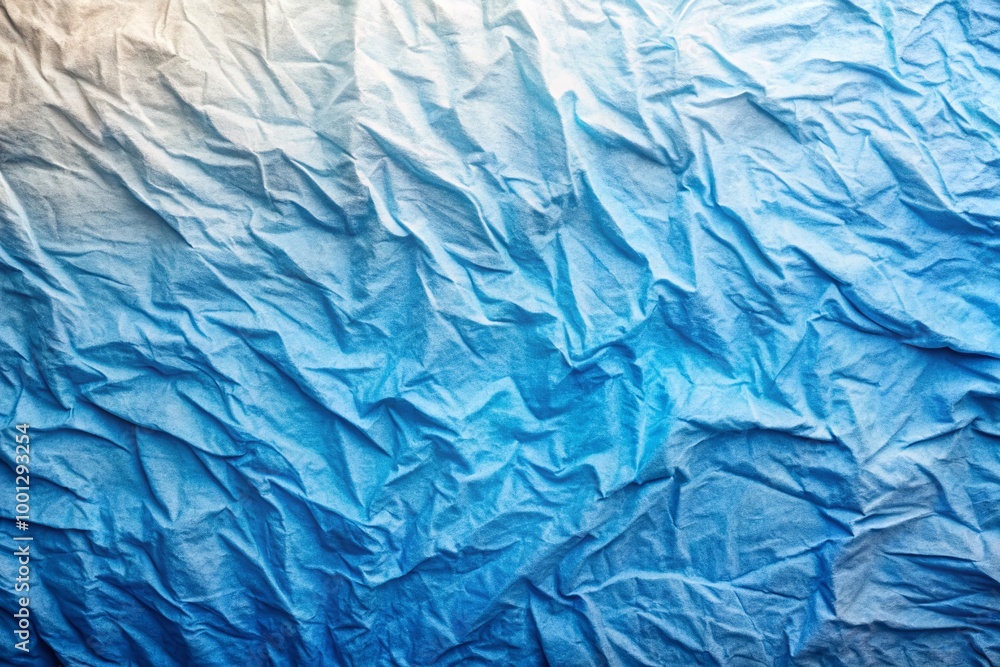 custom made wallpaper toronto digitalVibrant gradient blue and white abstract wall texture with subtle wrinkled fabric effect, perfect for commercial and
