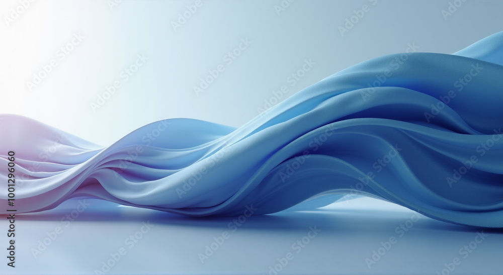 Obraz premium abstract blue smoke