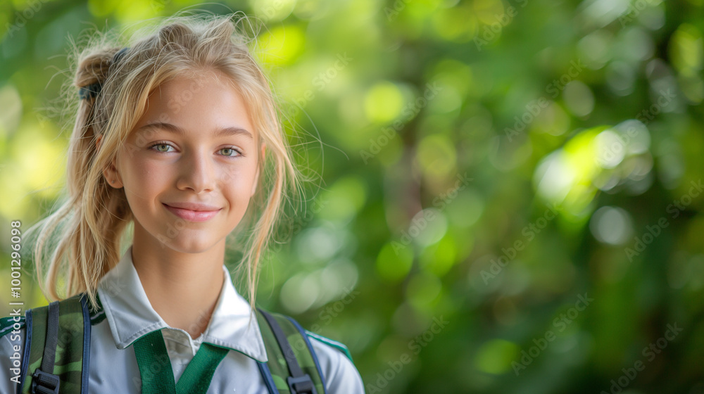 A beautiful school with a green background. Beauty with nature. A beautiful school with a green background. Beauty with nature.