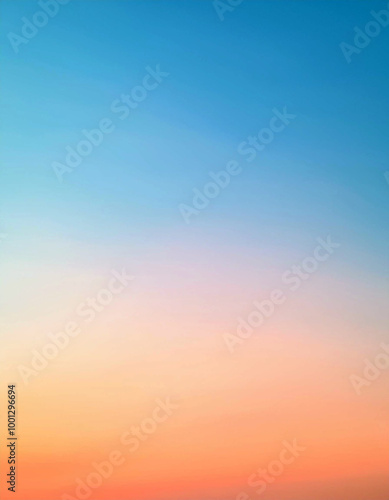 Pastel Sky Gradient Background