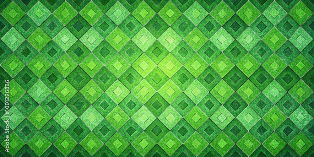 Vibrant green geometric pattern with repeating diamond shapes and subtle texture, creating a dynamic and modern Vibrant green geometric pattern with repeating diamond shapes and subtle texture, creating a dynamic and modern
