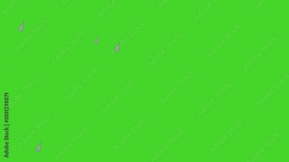2d animated character of Particles and raindrops falling in the wind obliquely from upper right to lower left . in green screen background chroma key. 2d animated character of Particles and raindrops falling in the wind obliquely from upper right to lower left . in green screen background chroma key.
