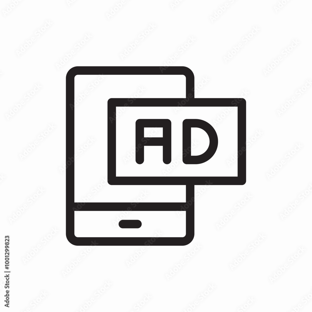 advertising pc icon sign vector advertising pc icon sign vector