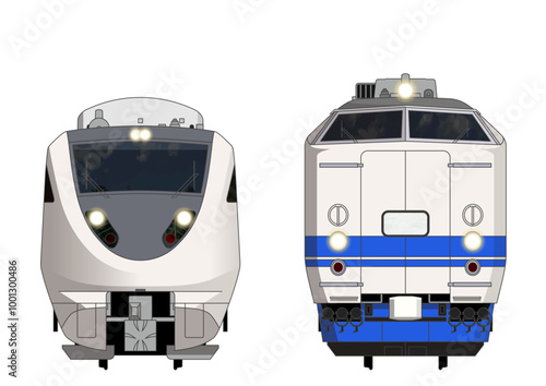 石川の列車No.5_683系 / 419系_Japanese Railroad Cars in "Ishikawa"