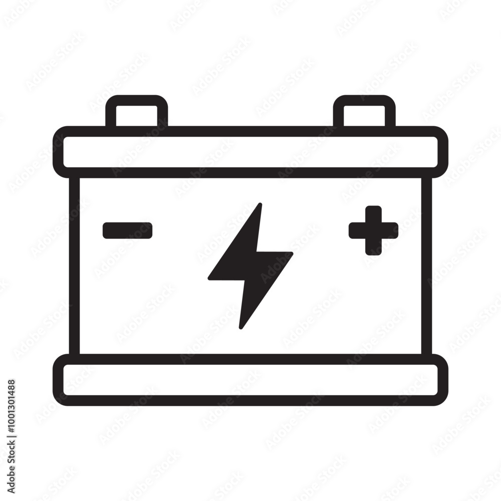 Car battery icon. Car accumulator icon. Auto battery symbols. Car battery icon. Car accumulator icon. Auto battery symbols.