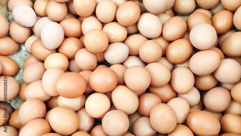 Chicken eggs, closeup, Fresh raw eggs ready for cooking for food background Chicken eggs, closeup, Fresh raw eggs ready for cooking for food background