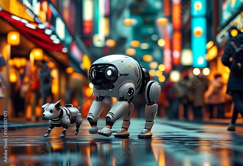 Wallpaper Mural robot teaching Torontodigital.ca