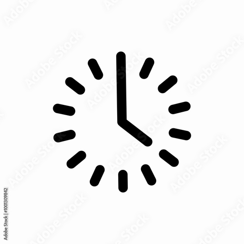 time speed icon sign vector