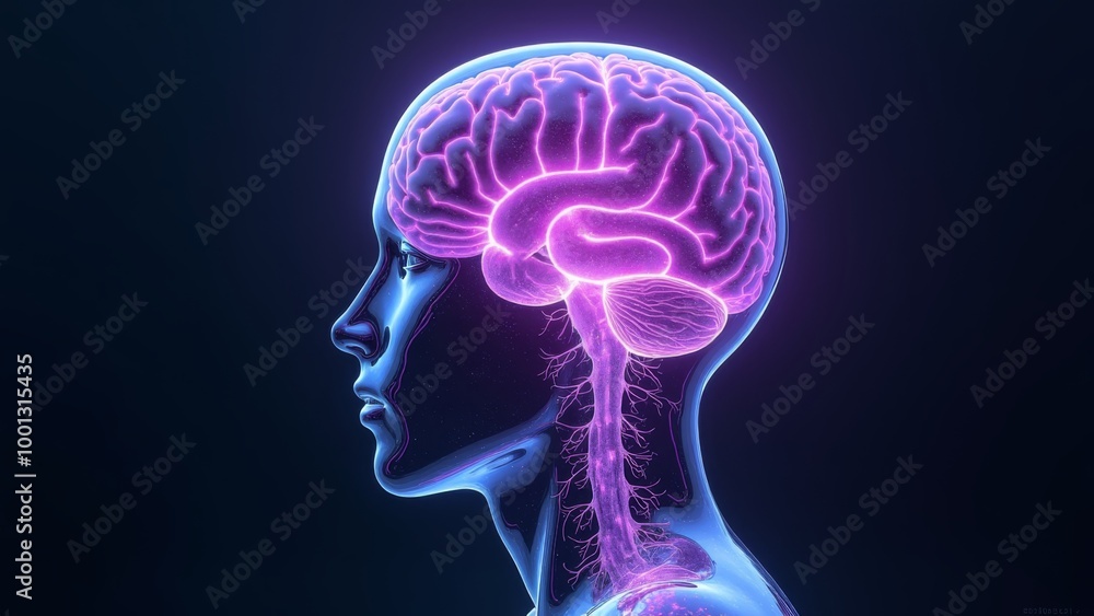 Generative AI, a human head with a glowing brain in the middle of it's head and a glowing light coming from the brain, facial muscles, a stock photo, neoplasticism
Generative AI, a human head with a glowing brain in the middle of it's head and a glowing light coming from the brain, facial muscles, a stock photo, neoplasticism