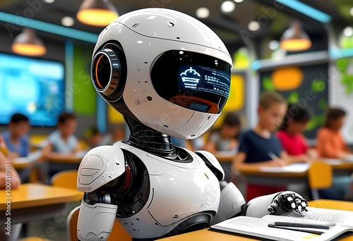 Wallpaper Mural robot Torontodigital.ca