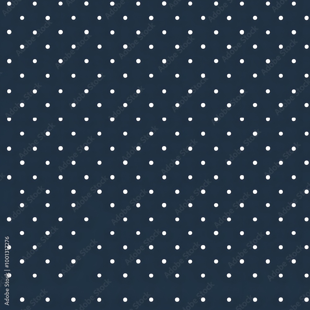 Polka Dot Pattern on Navy Blue Background Polka Dot Pattern on Navy Blue Background