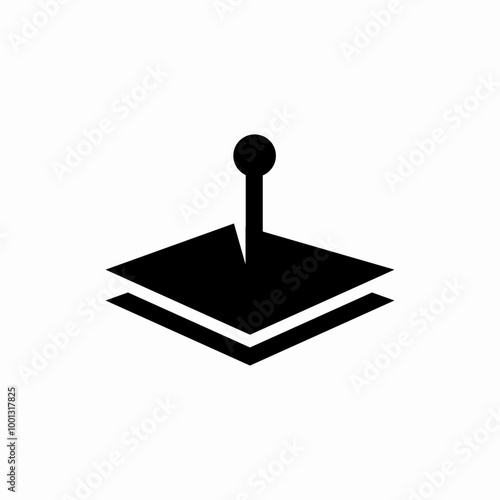 joystick for game icon sign vector