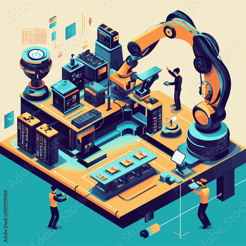 Collaborative Robots in Modern Factory
