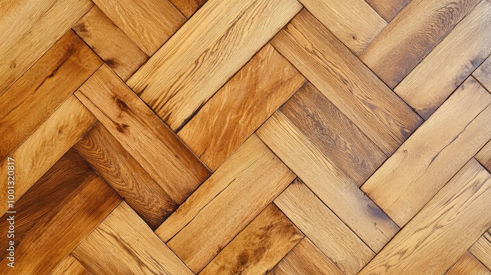 Green oak parquet flooring in a chevron pattern, highlighting the delicate balance of natural wood tones and modern color. Green oak parquet flooring in a chevron pattern, highlighting the delicate balance of natural wood tones and modern color.