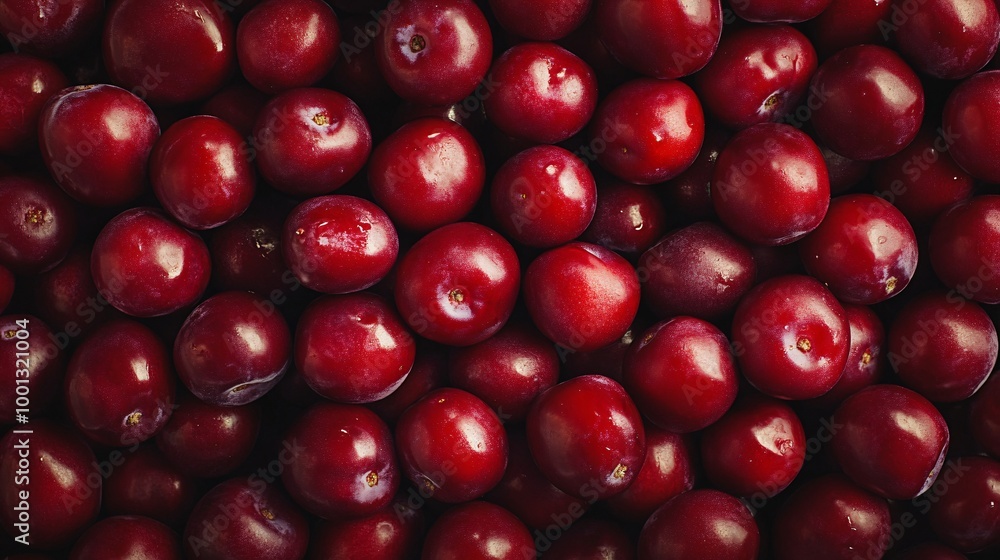 Fresh red cherries on wooden surface. Fresh red cherries on wooden surface.