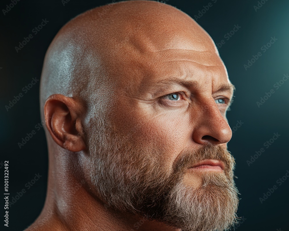 Obraz premium Regain Confidence with Proven Hair Loss Baldness Treatments in a Clinical Setting Our Expertise Focuses on Scalp Wellness and Regrowth, Helping You Achieve a Fuller, Healthier Head of Hair Contact Us