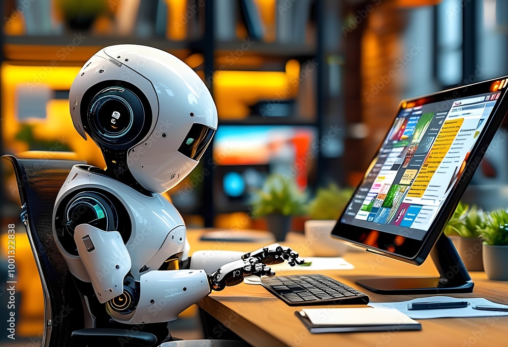 Fototapeta premium robot
