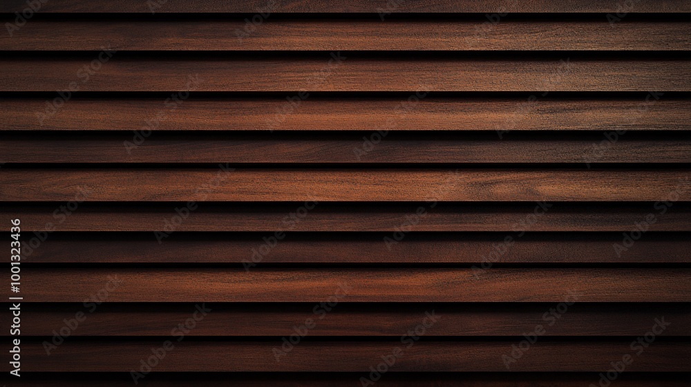 Dark wooden slats arranged in rows Dark wooden slats arranged in rows