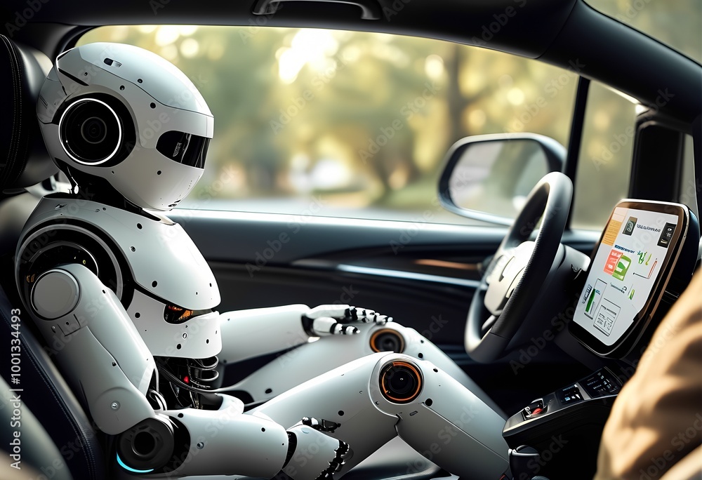 Fototapeta premium robot studio